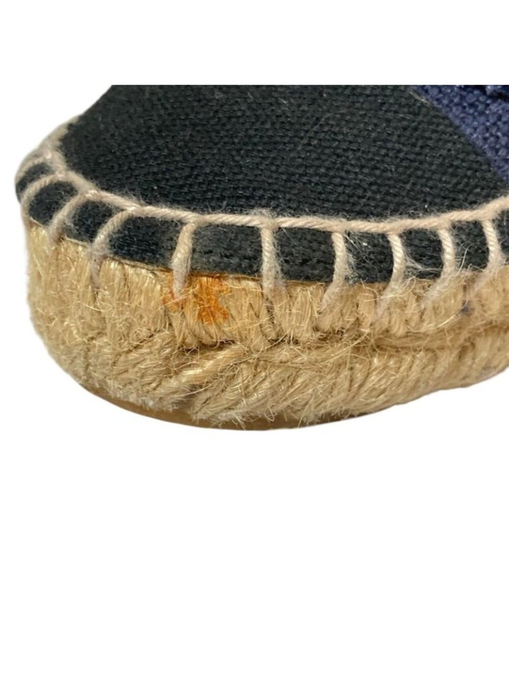 Chanel 14c CC Logo Espadrilles 35 22.5 cm Navy - Picture 15 of 15